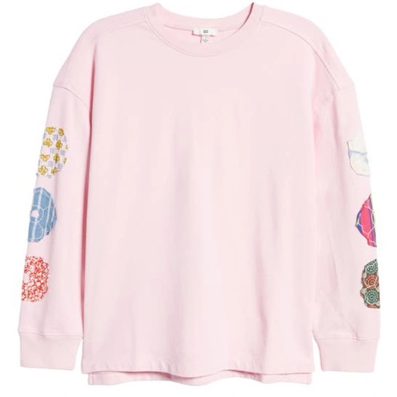 BP. Opal Flowers Oversized Sweater - Picture 3 of 9